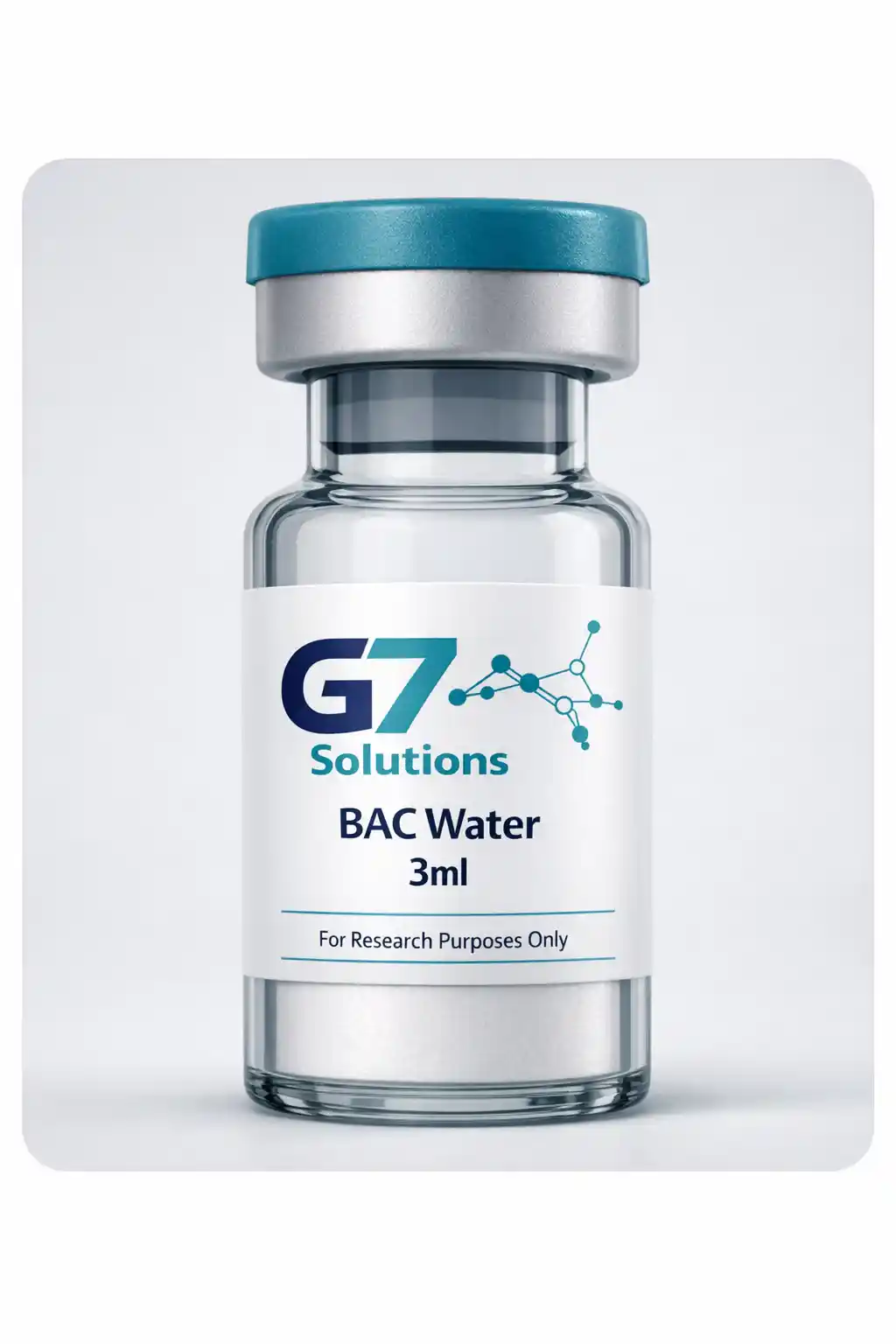 BAC-3 Bacteriostatic Water 3ml - Image 1